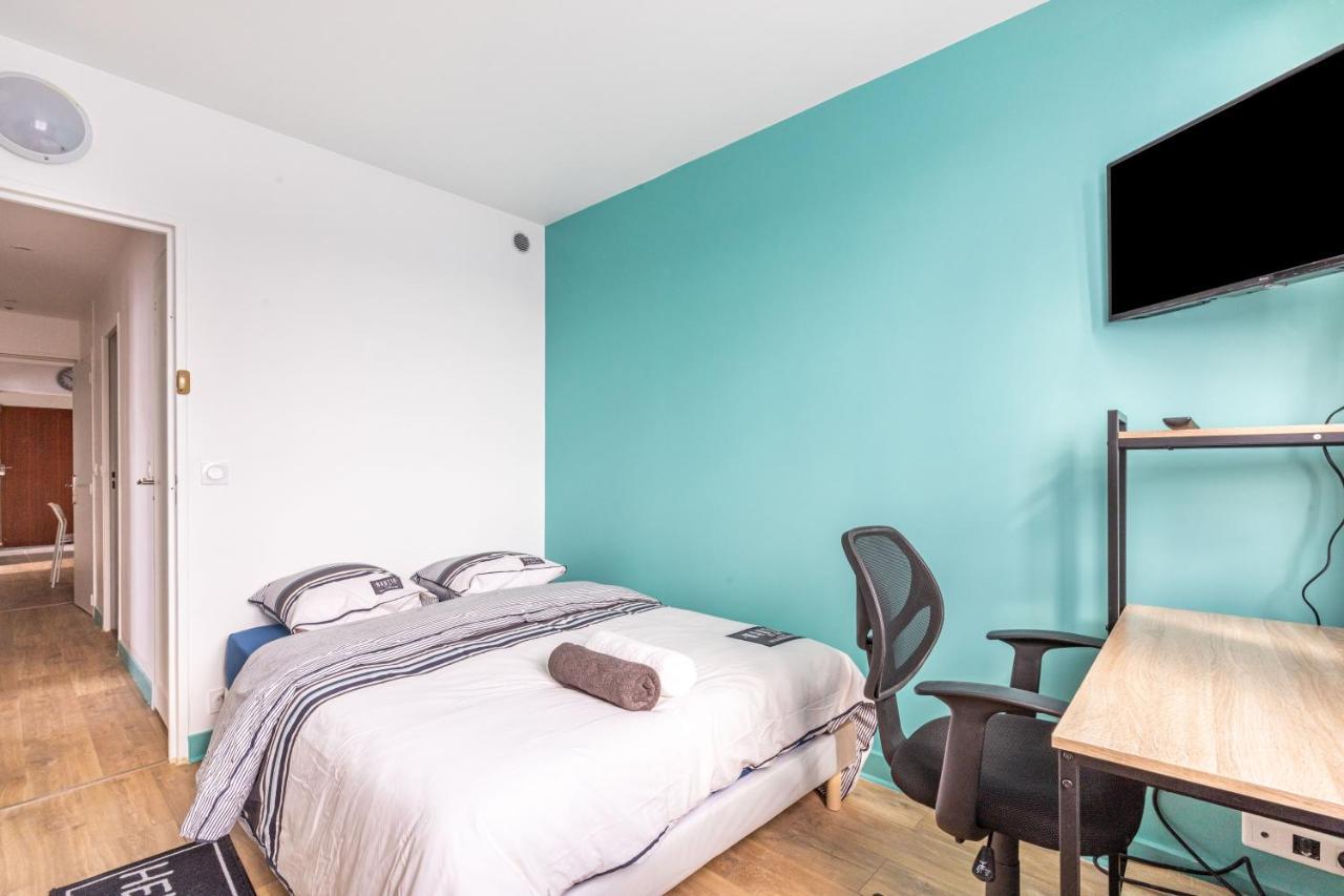 Chic Apart With Parking Mantes-la-Jolie Exterior foto