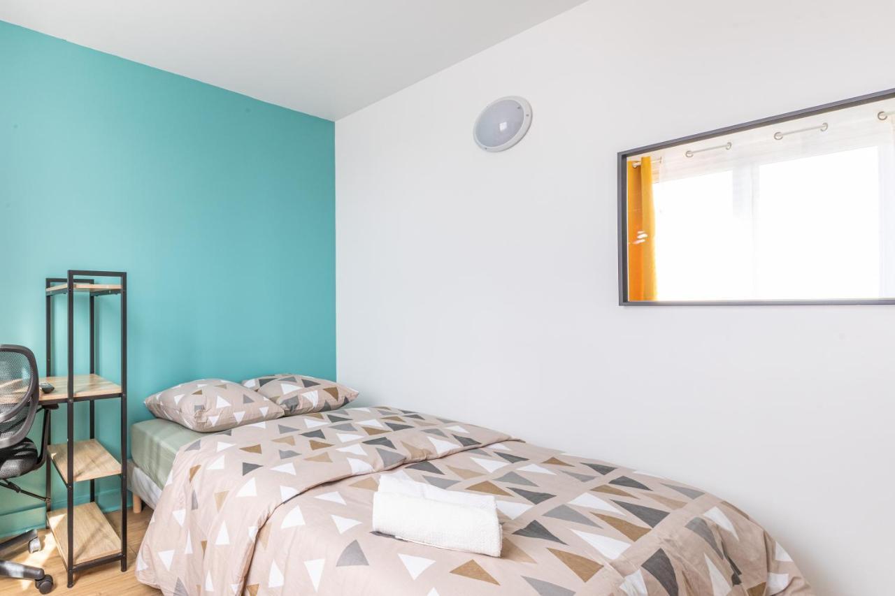 Chic Apart With Parking Mantes-la-Jolie Exterior foto