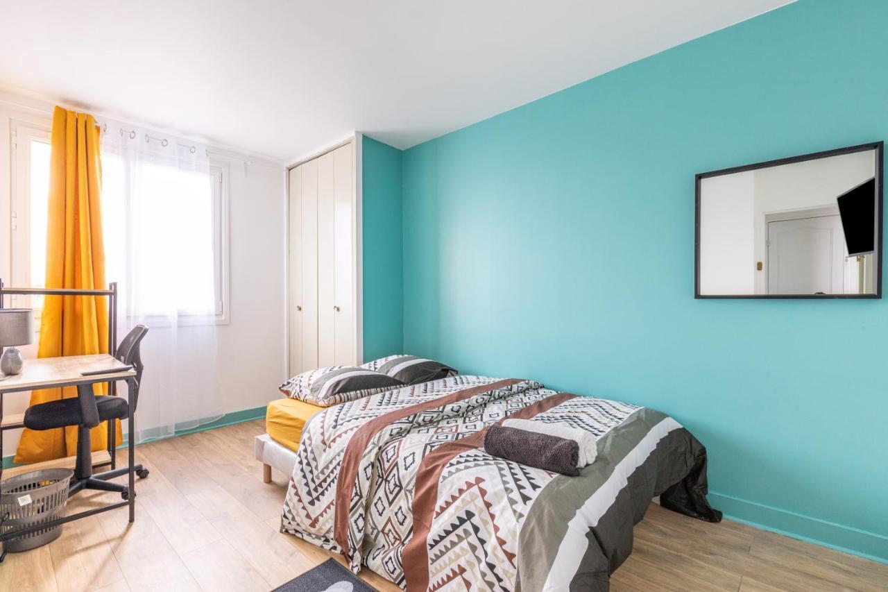 Chic Apart With Parking Mantes-la-Jolie Exterior foto