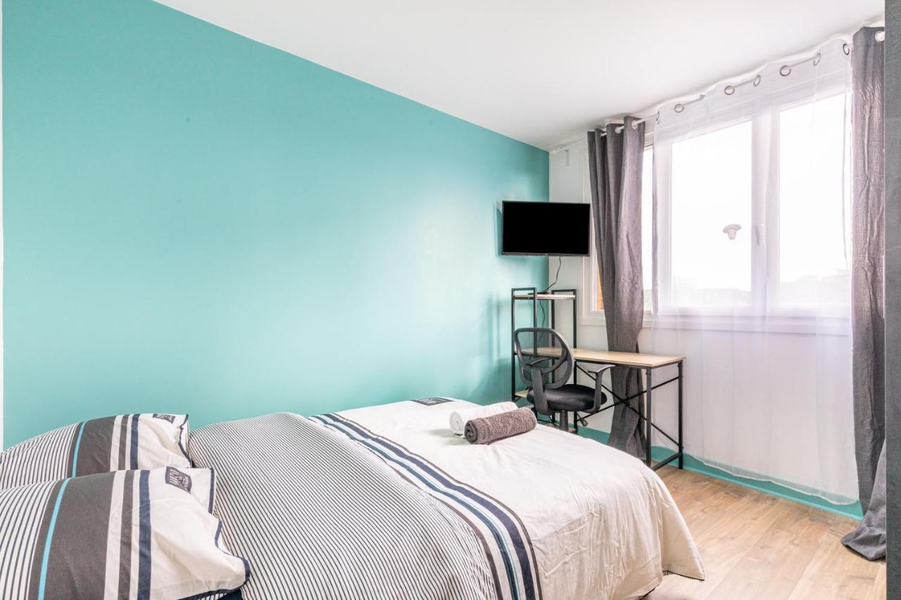 Chic Apart With Parking Mantes-la-Jolie Exterior foto