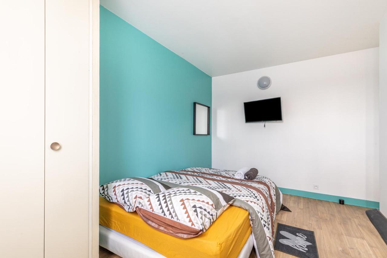 Chic Apart With Parking Mantes-la-Jolie Exterior foto